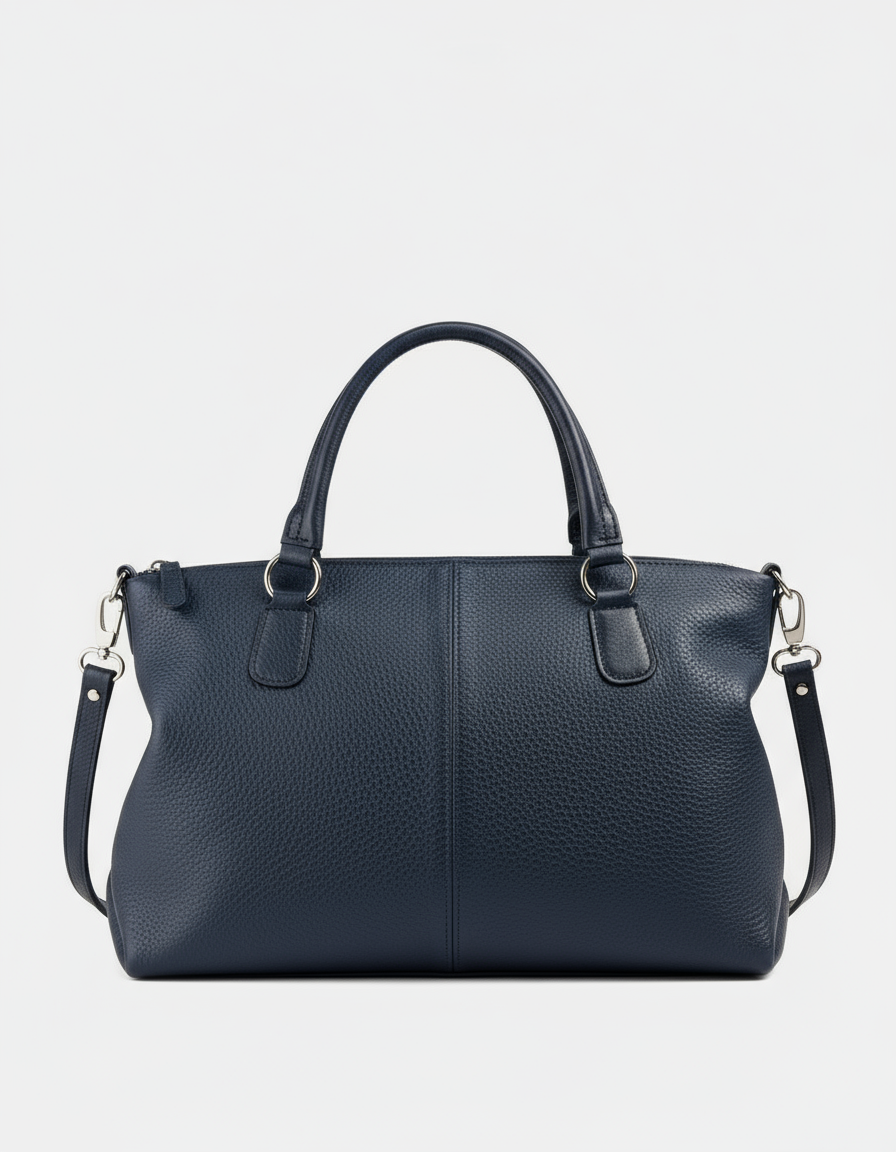 Alice - Borsa in vera Pelle a Mano con Tracolla - Made in Italy - FortedeiMarmi Collection