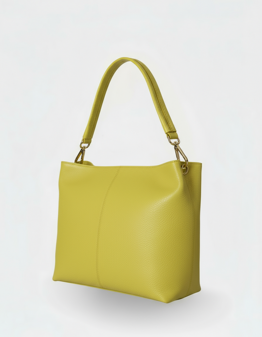 Silvia - Borsa a Spalla in Vera Pelle - LeBorsediFortedeiMarmi