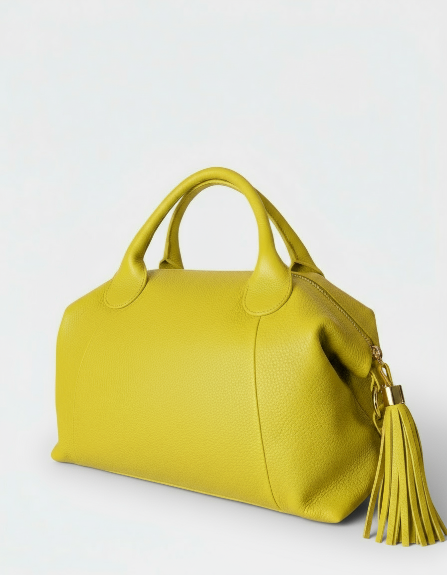 Adam - morbido Bauletto a mano con tracolla in Vera Pelle - Forte dei Marmi COLLECTION