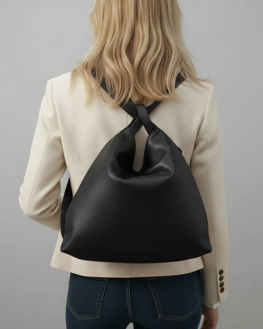 Andrea - Borsa/Zaino in Vera Pelle - Made in Italy - Le Borse di Forte dei Marmi