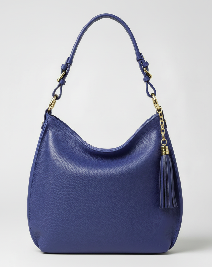 Alessia - Borsa a spalla con tracolla in VERA PELLE - Forte dei Marmi Collection