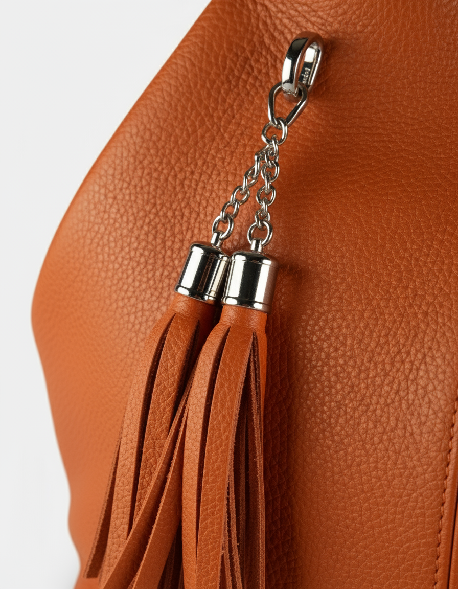 Chicca - Borsa a mano con tracolla in Vera Pelle - Made in Italy - Collezione Forte dei Marmi