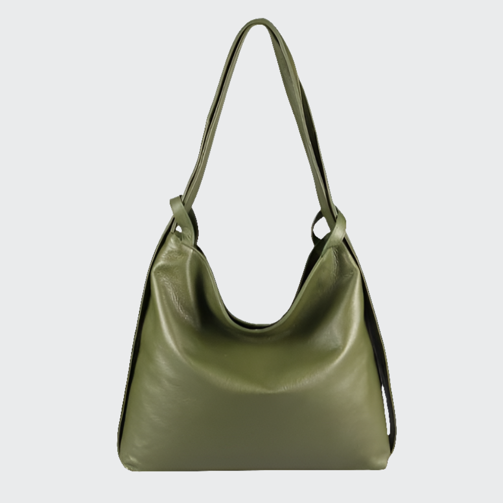 Andrea - Borsa/Zaino in Vera Pelle - Made in Italy