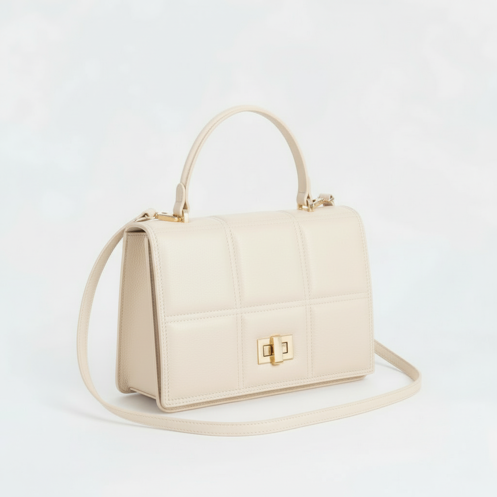 Elly - Borsa a Mano o a Spalla - Vera Pelle Made in Italy