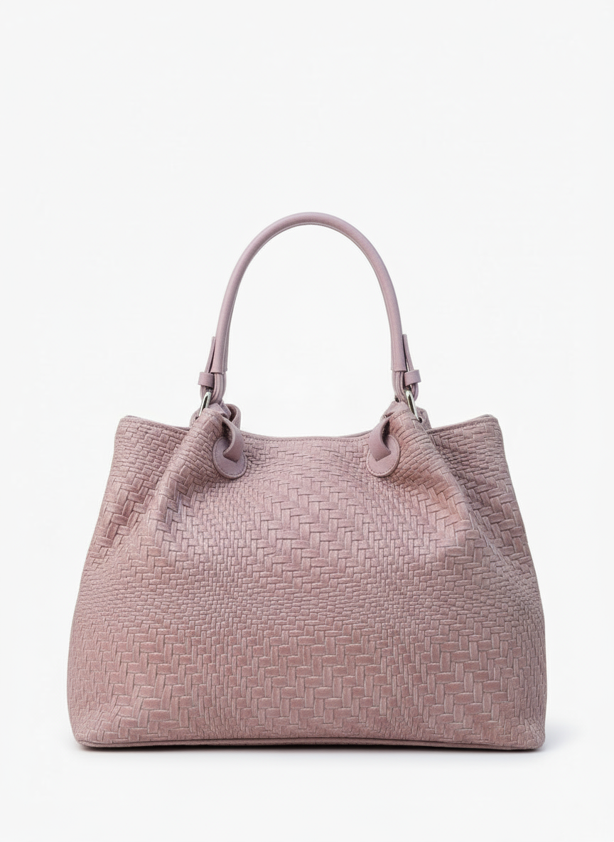 Maya - Borsa a spalla con tracolla in Vera Pelle - Made in Italy