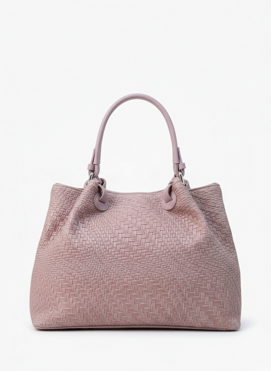 Maya - Borsa a spalla con tracolla in Vera Pelle - Made in Italy