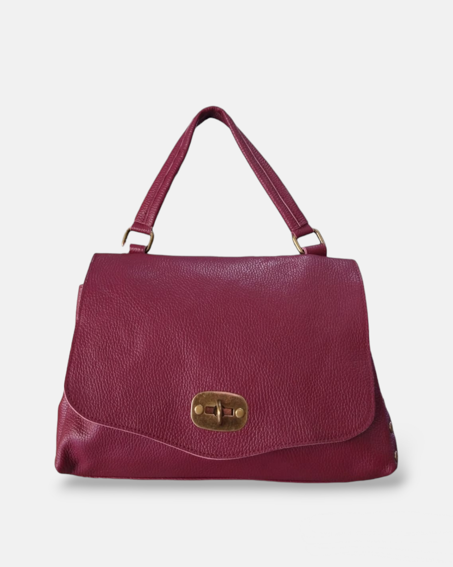 Amelia 33  - Borsa Postina in Vera Pelle - Made in Italy