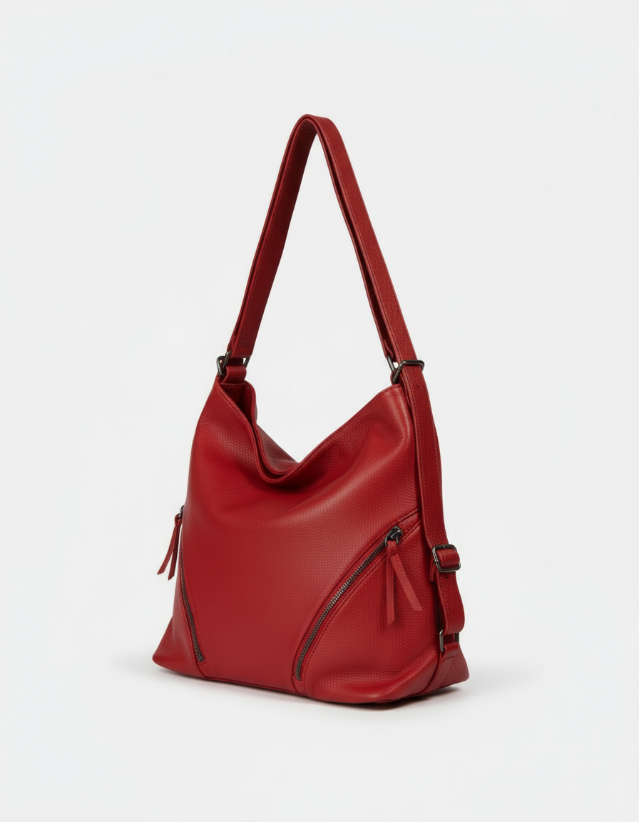 William - Borsa/Zaino in Vera Pelle - Made in Italy - Collezione Forte dei Marmi