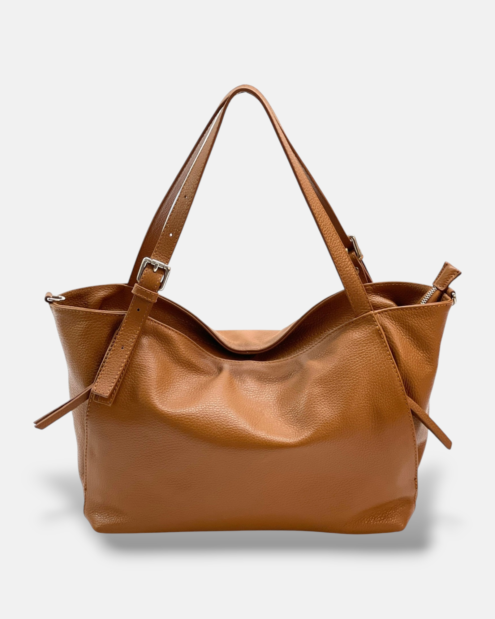 Violet - Borsa Shopper in Vera Pelle Made in Italy - Le Borse di Forte dei Marmi