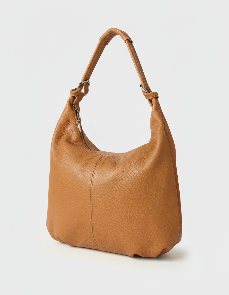 Nella - Borsa sacca in Vera Pelle Made in Italy - Le Borse di Forte dei Marmi