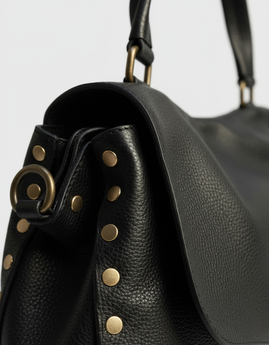 Amelia - Borsa Postina in Vera Pelle - Made in Italy