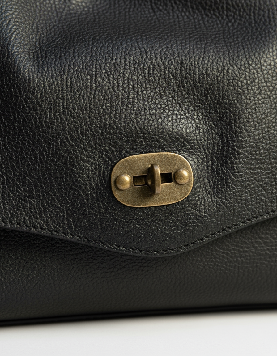 Amelia - Borsa Postina in Vera Pelle - Made in Italy