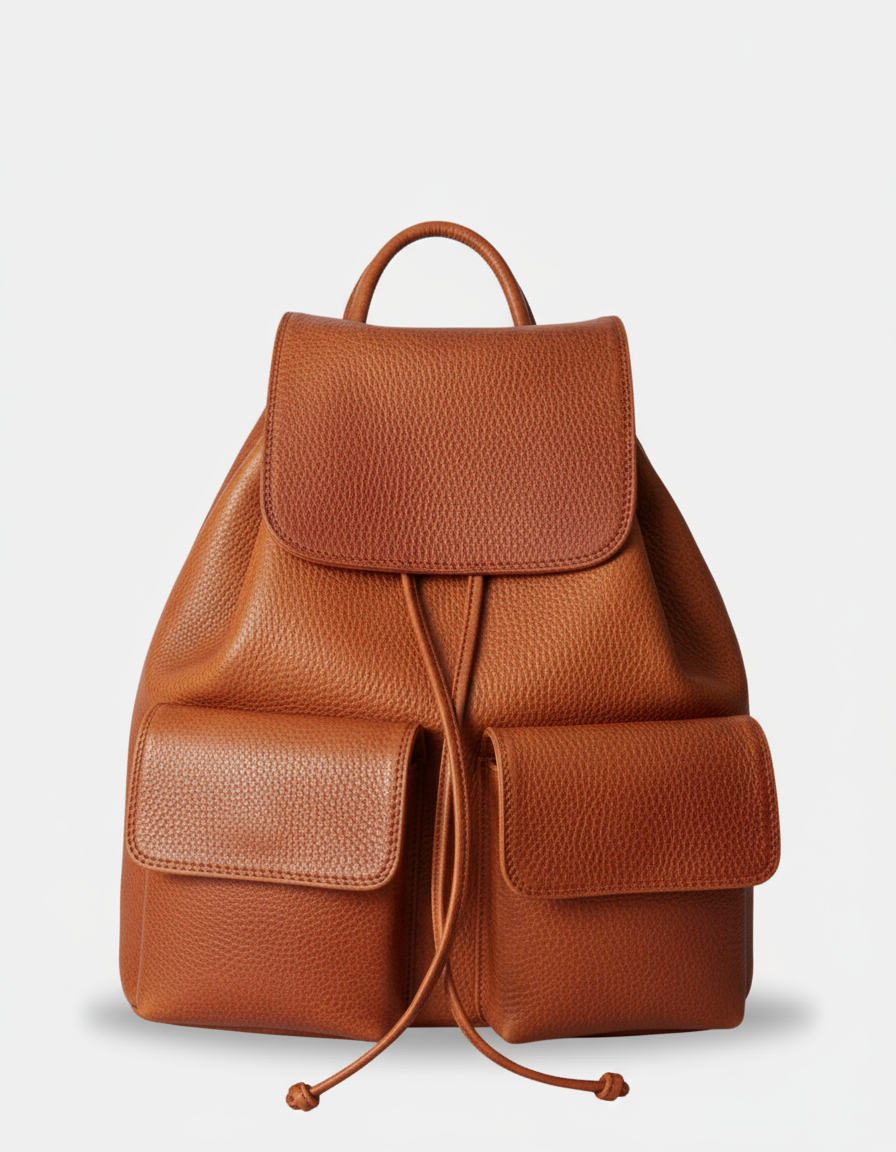Genuine Leather Backpack - Made in Italy - The Bags of Forte dei Marmi
