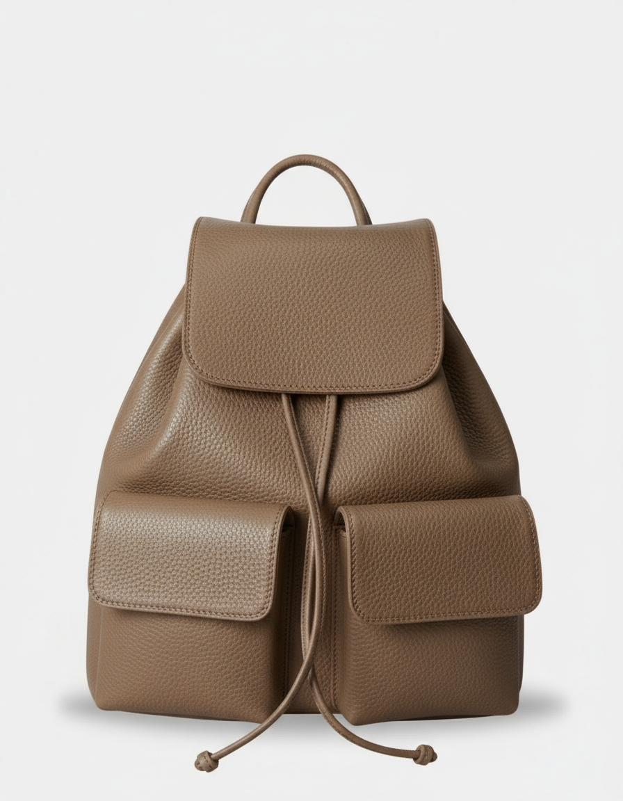 Genuine Leather Backpack - Made in Italy - The Bags of Forte dei Marmi