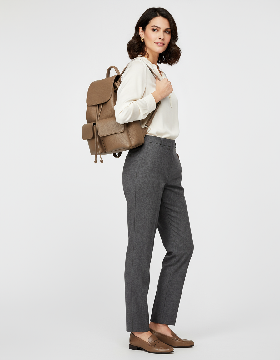 Genuine Leather Backpack - Made in Italy - The Bags of Forte dei Marmi