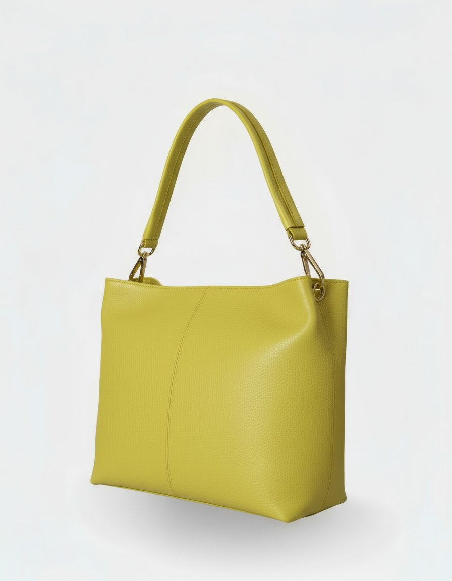 Silvia - Borsa a Spalla in Vera Pelle - LeBorsediFortedeiMarmi