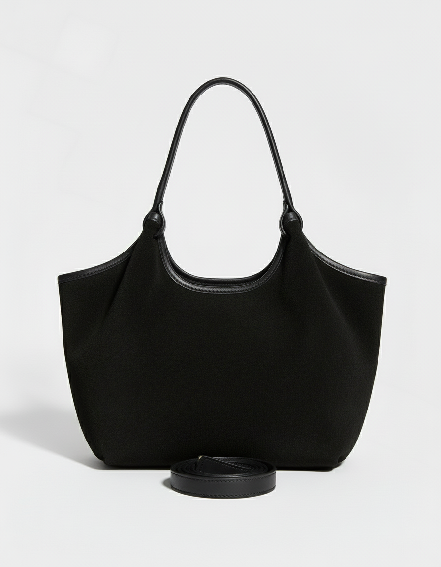 Laura - Borsa a mano con tracolla in Vera Pelle Scamosciata - Made in Italy - Le Borse di Forte dei Marmi