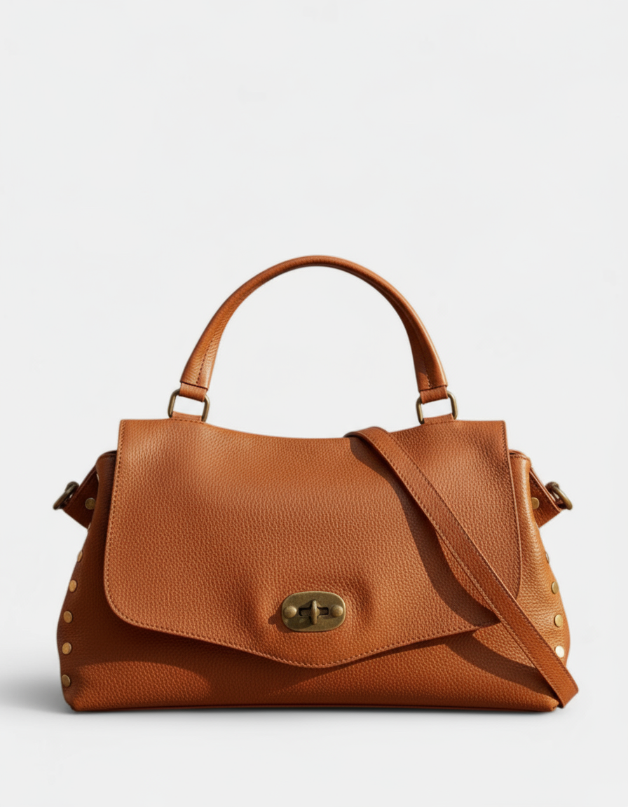 Amelia Borsa Postina in Vera Pelle Made in Italy – Le Borse di