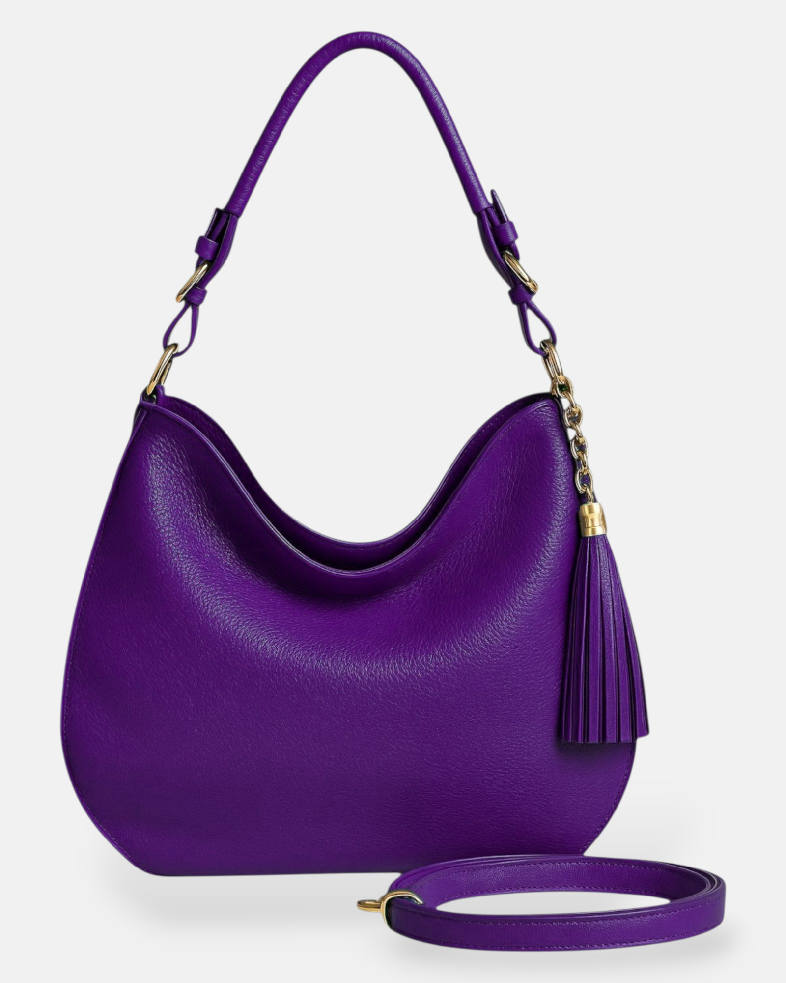 Alessia - Borsa a spalla con tracolla in VERA PELLE - Forte dei Marmi Collection