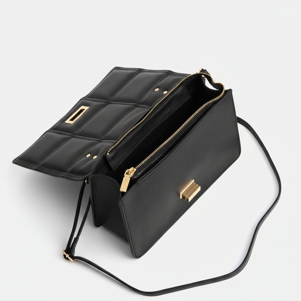 Elly - Borsa a Mano o a Spalla - Vera Pelle Made in Italy