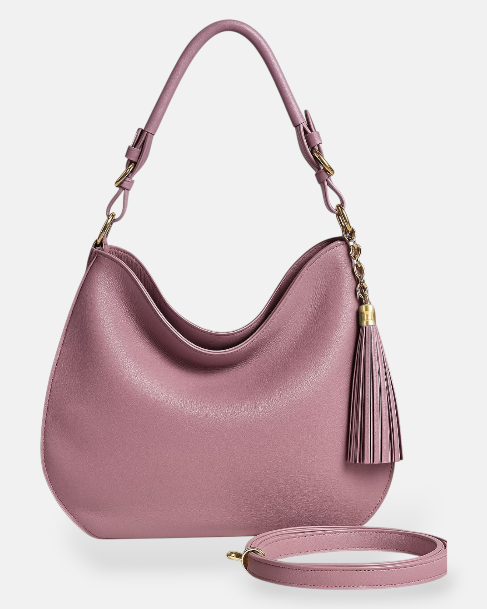 Alessia - Borsa a spalla con tracolla in VERA PELLE - Forte dei Marmi Collection