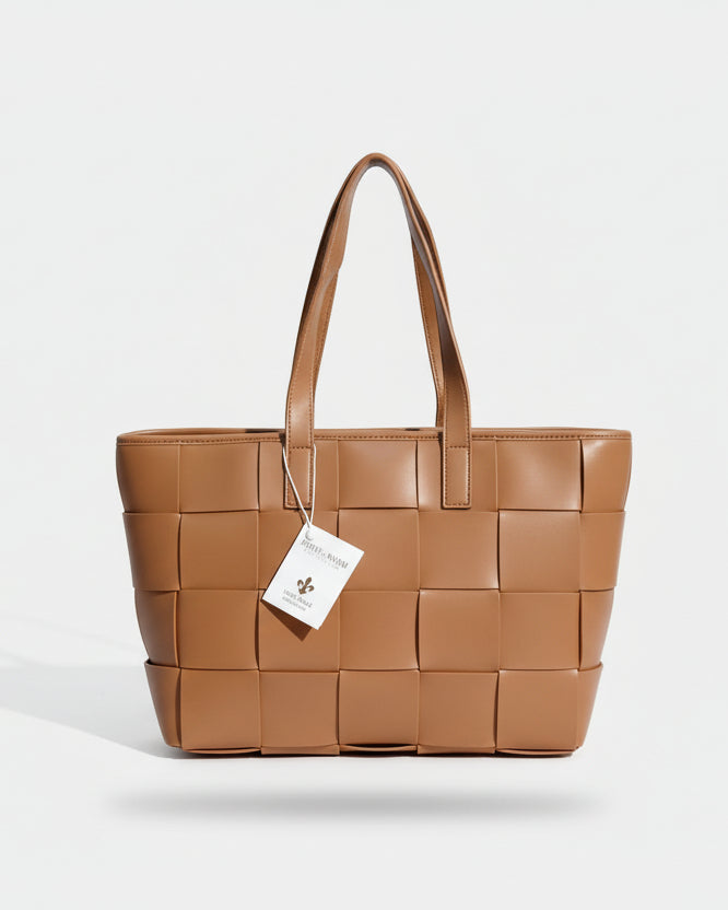 Woodland Leathers Borsa In Vera Pelle Italiana 100% – Nera – Borsa A Mano E Tracolla Con Scomparti – Made In Italy