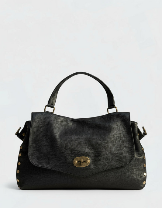 Amelia - Borsa Postina in Vera Pelle - Made in Italy