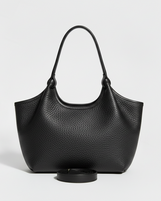 Laura - Borsa a mano con tracolla in Vera Pelle - Made in Italy - Le Borse di Forte dei Marmi