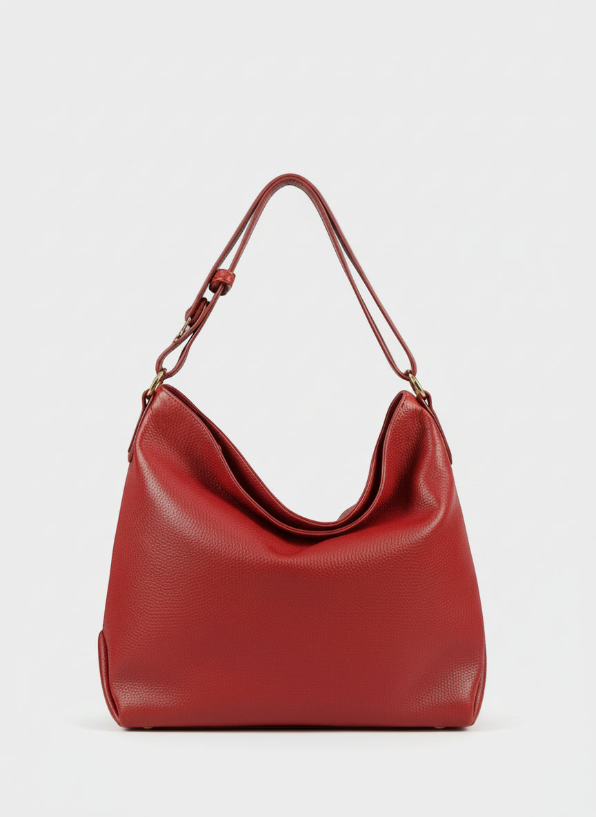 Comoda - Borsa a Spalla in Vera Pelle Made in Italy - Le Borse di Forte dei Marmi