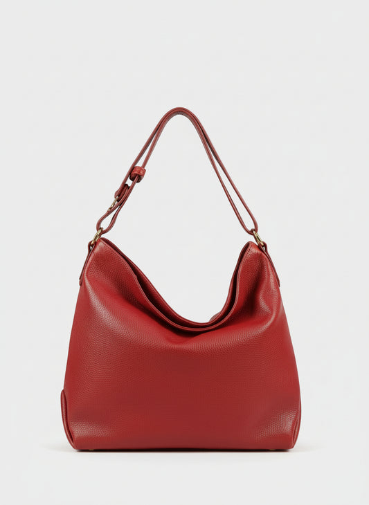 Comoda - Borsa a Spalla in Vera Pelle Made in Italy - Le Borse di Forte dei Marmi