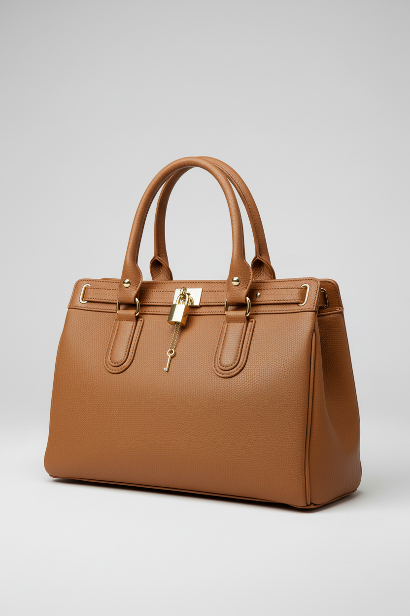 Stefania - Borsa a mano in vera pelle con tracolla - Made in Italy - Le Borse di Forte dei Marmi