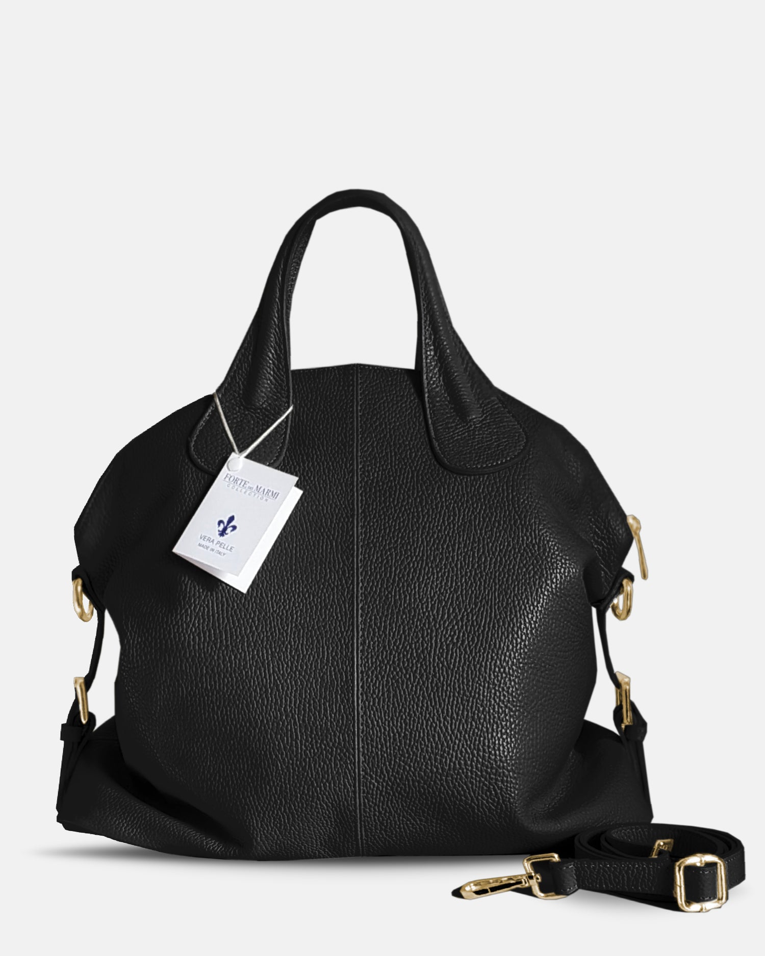 Borsa A Mano Da Donna In Vera Pelle Con Tracolla Regolabile Mod. SOFY - Foto 12