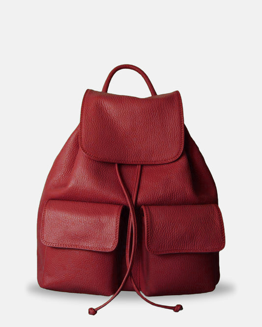 Genuine Leather Backpack - Made in Italy - The Bags of Forte dei Marmi