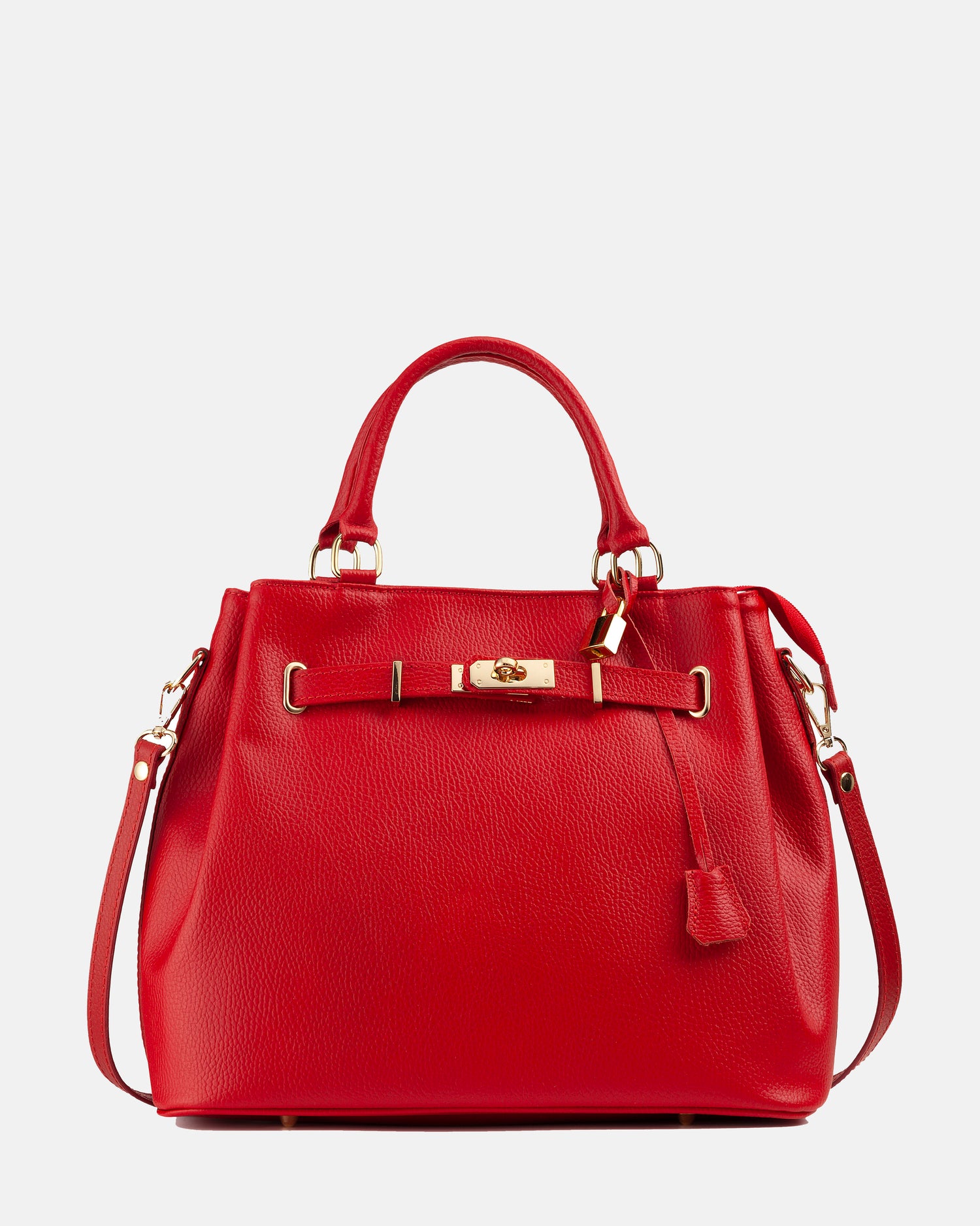 Stella Borsa a mano con Tracolla in Vera Pelle Made in Italy