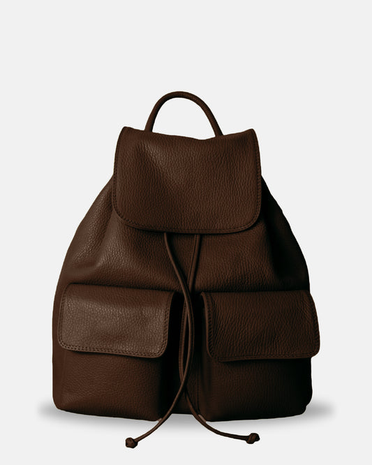 Genuine Leather Backpack - Made in Italy - The Bags of Forte dei Marmi